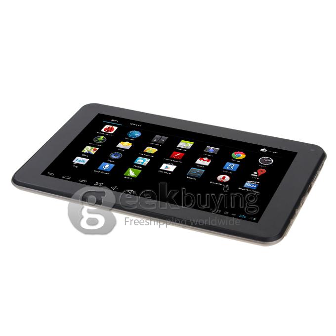 F40 7 inch Dual Core Cortex-A7 CPU Allwinner A20 1024×600 Capacitive Screen 1G/8G Dual Cameras Tablet PC - Silver