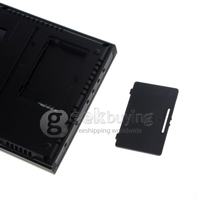 2.4GHz Wireless 7 TFT Doorbell Door Phone Intercom System(Calls, Intercom, Unlock, Monitor, Night Vision) - Black