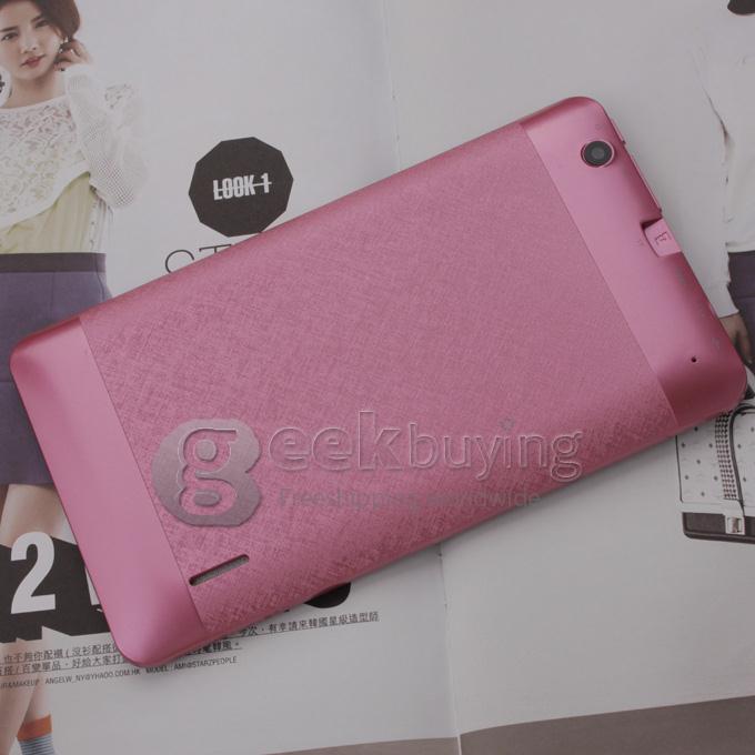 VIA V7 7 inch WM8880 Cortex-A9 Dual Core 1.5GHz Tablet PC Android 4.2 OS 512M/4G Dual Camera 1080P MID - Purple (V7 Series)