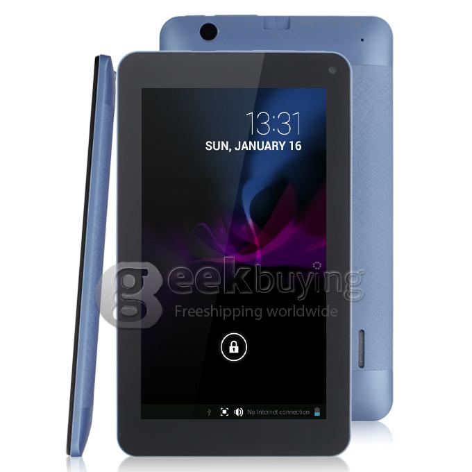 Bundle VIA V7 7 inch WM8880 Cortex-A9 Dual Core Android 4.2 Tablet PC + Screen Protector + Leather Case