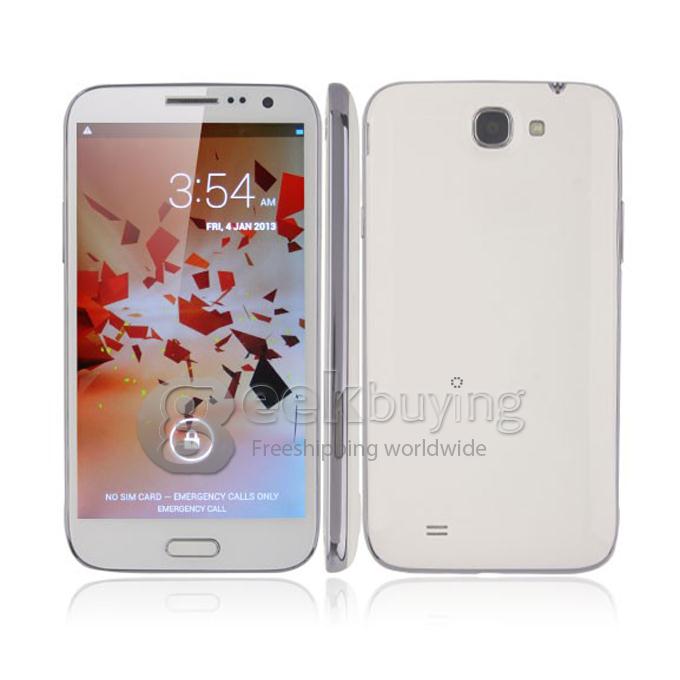Bluebo B6000 5.7Inch IPS HD Screen MTK6589T Smart Phone 1GB RAM+8GB ROM 12.6MP Camera Android 4.2.1 3G/GPS - White