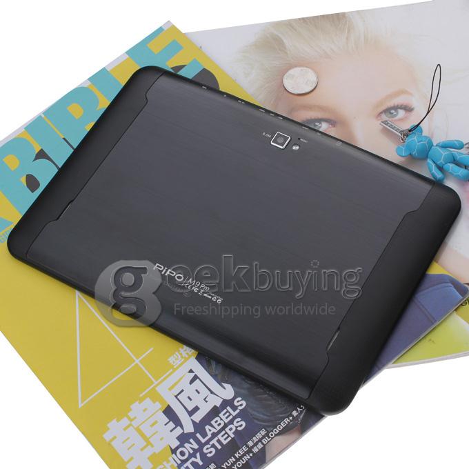 Pipo M9Pro RK3188 Quad Core 10.1 Inch Android 4.2 OS Tablet PC 2GB RAM 32GB ROM GPS/Bluetooth with Screen Protector & Leather Case Black