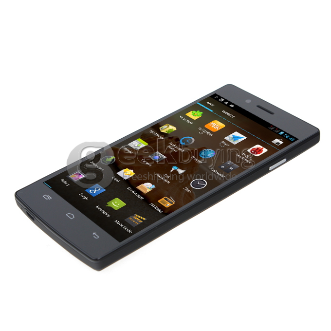 FHD 1080P iocean X7 Youth MTK6589 Quad Core 5.0 Inch IPS Screen Android 4.2 OS 1GB RAM 4GB ROM 8.0MP Camera 3G GPS Black with Free Protector