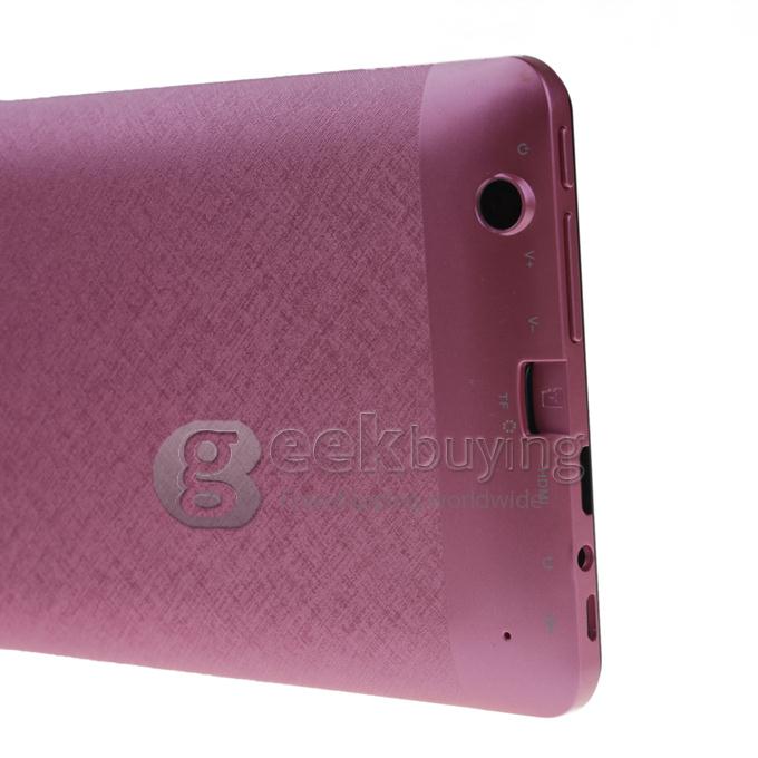 VIA V7 7 inch WM8880 Cortex-A9 Dual Core 1.5GHz Tablet PC Android 4.2 OS 512M/4G Dual Camera 1080P MID - Purple (V7 Series)