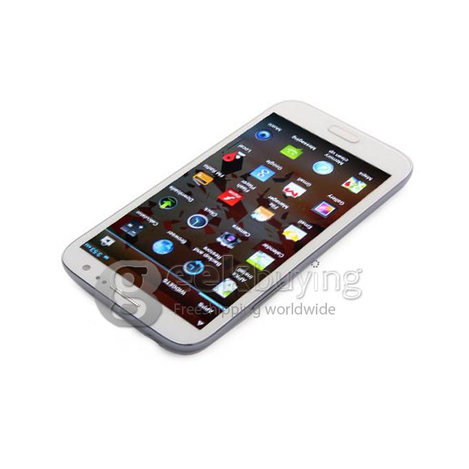 Bluebo B6000 5.7Inch IPS HD Screen MTK6589T Smart Phone 1GB RAM+8GB ROM 12.6MP Camera Android 4.2.1 3G/GPS - White