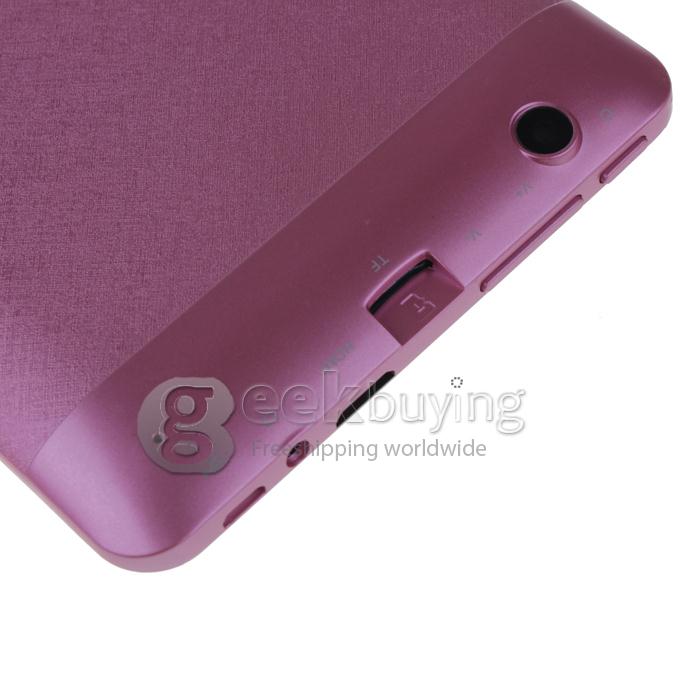 VIA V7 7 inch WM8880 Cortex-A9 Dual Core 1.5GHz Tablet PC Android 4.2 OS 512M/4G Dual Camera 1080P MID - Purple (V7 Series)