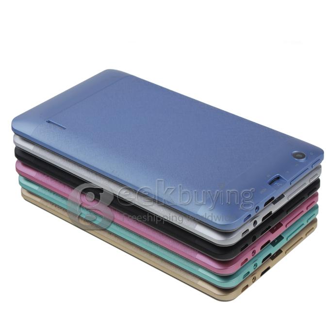 VIA V7 7 inch WM8880 Cortex-A9 Dual Core 1.5GHz Tablet PC Android 4.2 OS 512M/4G Dual Camera 1080P MID - Purple (V7 Series)