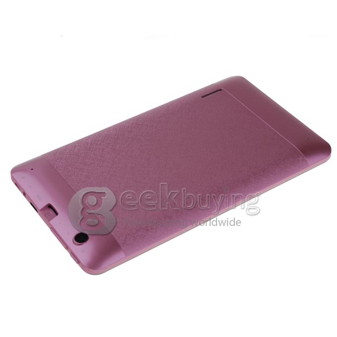 VIA V7 7 inch WM8880 Cortex-A9 Dual Core 1.5GHz Tablet PC Android 4.2 OS 512M/4G Dual Camera 1080P MID - Purple (V7 Series)