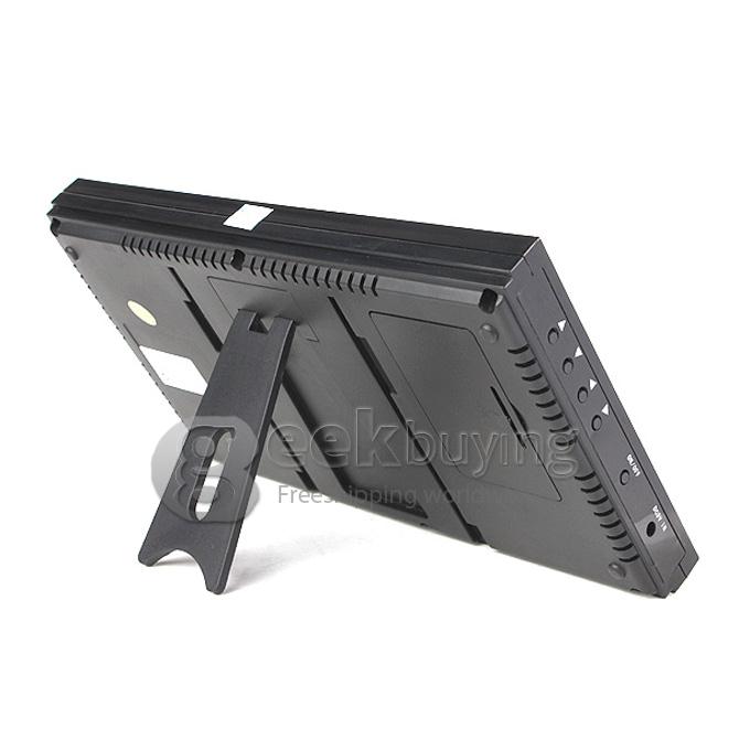 2.4GHz Wireless 7 TFT Doorbell Door Phone Intercom System(Calls, Intercom, Unlock, Monitor, Night Vision) - Black