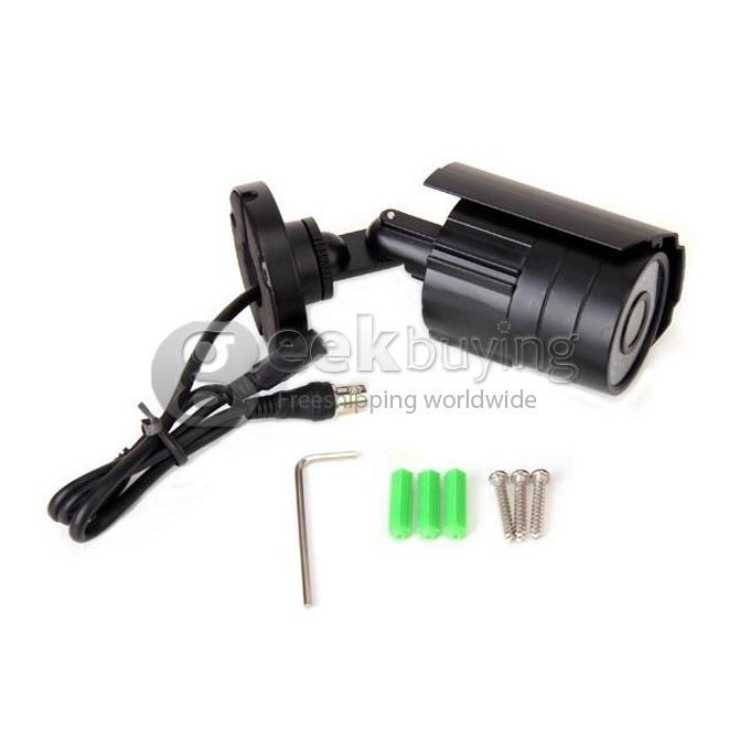 1/3 CMOS 3.6mm Lens 600TVL 24LED High Intensity Infrared Night Vision Security Waterproof CCTV Camera