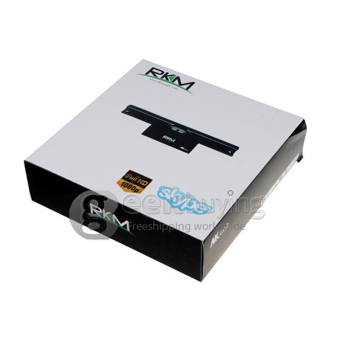 RKM MK602 Rockchip RK3066 Cortex A9 Dual Core Android 4.1 OS 1.6GHz Mini TV BOX Dongle HDMI HDD Player 1G/8G Ethernet/Build-in Camera/Microphone/Bluetooth -Black