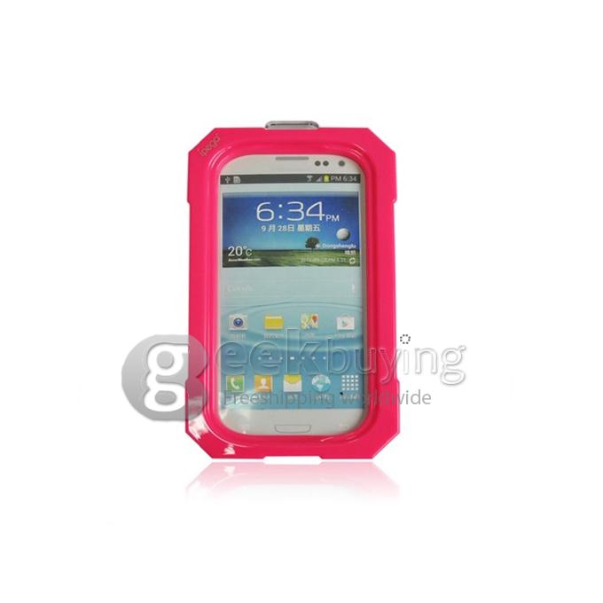 iPega Waterproof Protective Case Cover for Samsung Galaxy S4 IV i9500 S3 III i9300 - Rose