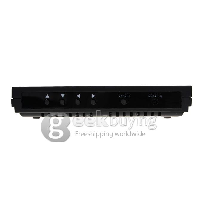 2.4GHz Wireless 2 x 7 TFT Doorbell Door Phone Intercom System(Calls, Intercom, Unlock, Monitor, Night Vision) - Black