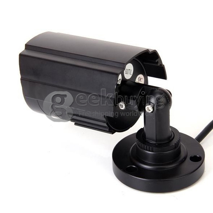 1/3 CMOS 3.6mm Lens 600TVL 24LED High Intensity Infrared Night Vision Security Waterproof CCTV Camera