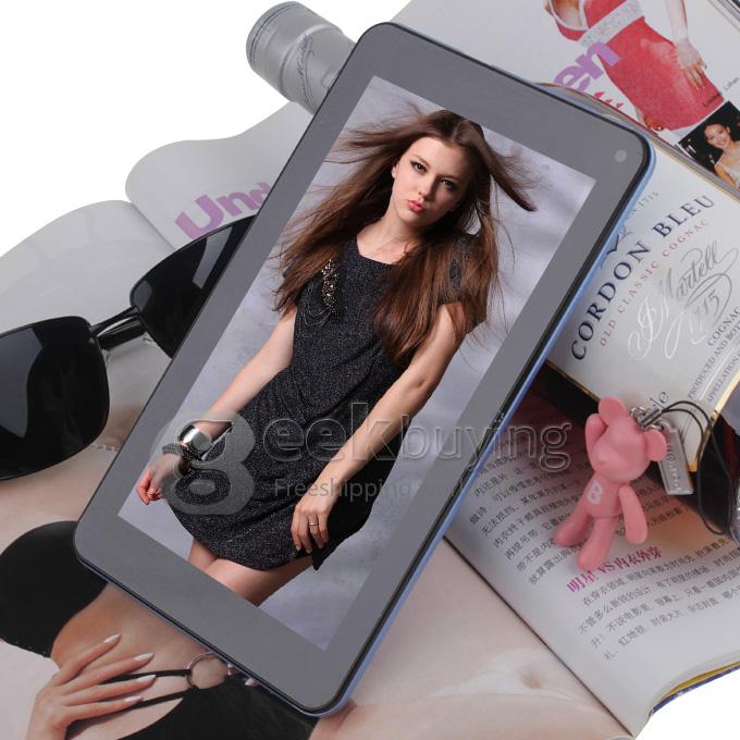 Bundle VIA V7 7 inch WM8880 Cortex-A9 Dual Core Android 4.2 Tablet PC + Screen Protector + Leather Case