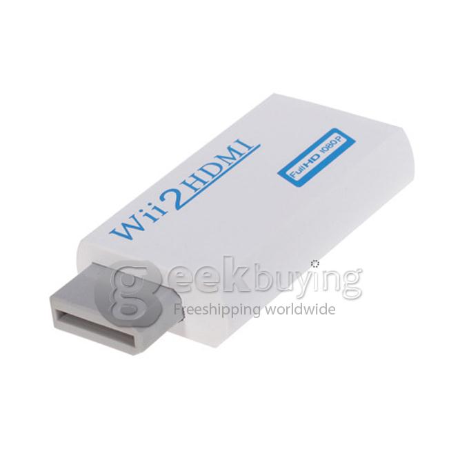 Wii to HDMI Converter 1080P HD Output Upscaling Adapter