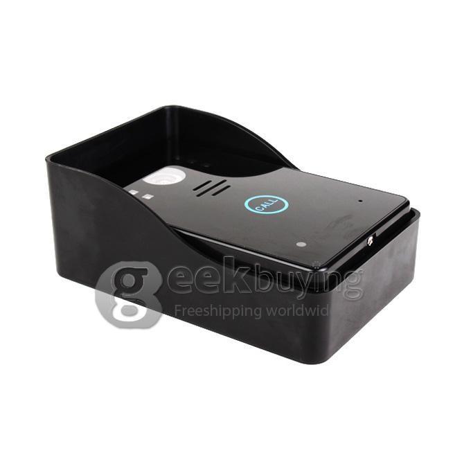 2.4GHz Wireless 7 TFT Doorbell Door Phone Intercom System(Calls, Intercom, Unlock, Monitor, Night Vision) - Black