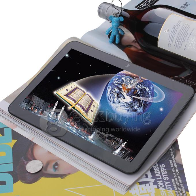 Pipo M9Pro RK3188 Quad Core 10.1 Inch Android 4.2 OS Tablet PC 2GB RAM 32GB ROM GPS/Bluetooth with Screen Protector & Leather Case Black