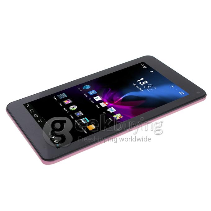 VIA V7 7 inch WM8880 Cortex-A9 Dual Core 1.5GHz Tablet PC Android 4.2 OS 512M/4G Dual Camera 1080P MID - Purple (V7 Series)