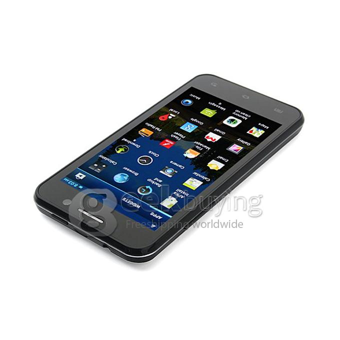 Bundle THL W100 4.5 Inch IPS QHD Capacitive Screen MTK6589 Smart Phone 1GB RAM+4GB ROM + Screen Protector + Cover Case