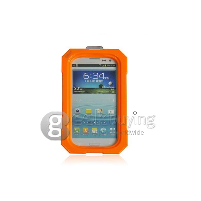iPega Waterproof Protective Case Cover for Samsung Galaxy S4 IV i9500 S3 III i9300 - Orange