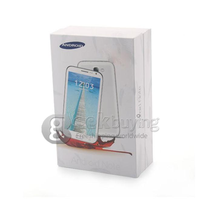 Bluebo B6000 5.7Inch IPS HD Screen MTK6589T Smart Phone 1GB RAM+8GB ROM 12.6MP Camera Android 4.2.1 3G/GPS - White