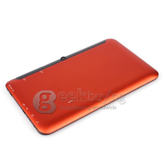GB97 MTK8377 1.2GHz 7 inch Tablet PC Android 4.1 Dual Core Capacitive Touch Screen 1024*600 1G/8G - Orange