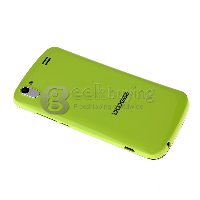 Doogee DG100 4.0inch WVGA Capacitive Screen MTK6572W Dual Core Smartphone 4GB ROM 5.0MP Camera Android 4.2 OS 3G/GPS-Green