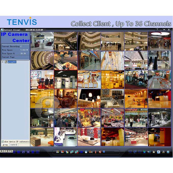 TENVIS IP602W 640x480 Wireless Outdoor Remote Surveillance Cameras W/ 30-IR LED Night Vision - Silver