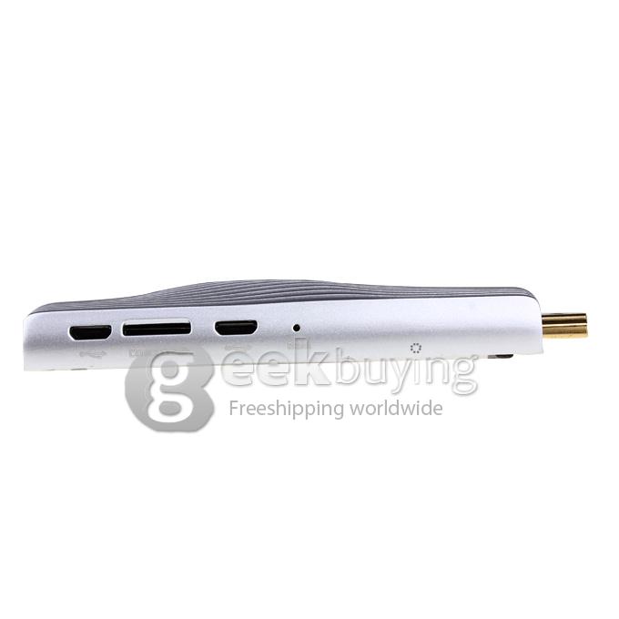 IMITO QX2 RK3188T Quad Core Google Android 4.2.2 OS Cortex-A9 1.4GHz Mini PC TV Box 2G/8G Bluetooth WIFI-Silvery
