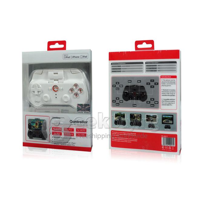 Brand New iPega Wireless Bluetooth Game Pad Remote Controller for iPad / iPhone / Android Smartphone /PC - White