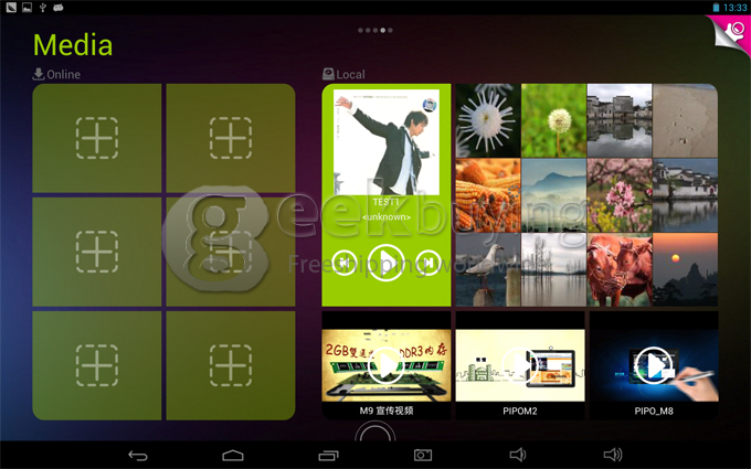 Pipo M9Pro RK3188 Quad Core 10.1 Inch Android 4.2 OS Tablet PC 2GB RAM 32GB ROM GPS/Bluetooth with Screen Protector & Leather Case Black