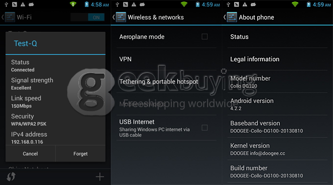 Doogee DG100 4.0inch WVGA Capacitive Screen MTK6572W Dual Core Smartphone 4GB ROM 5.0MP Camera Android 4.2 OS 3G/GPS-Green