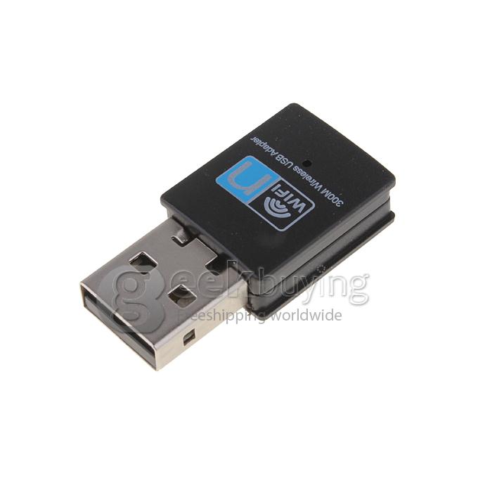 300Mbps USB Wireless Adapter WiFi Network Lan Card