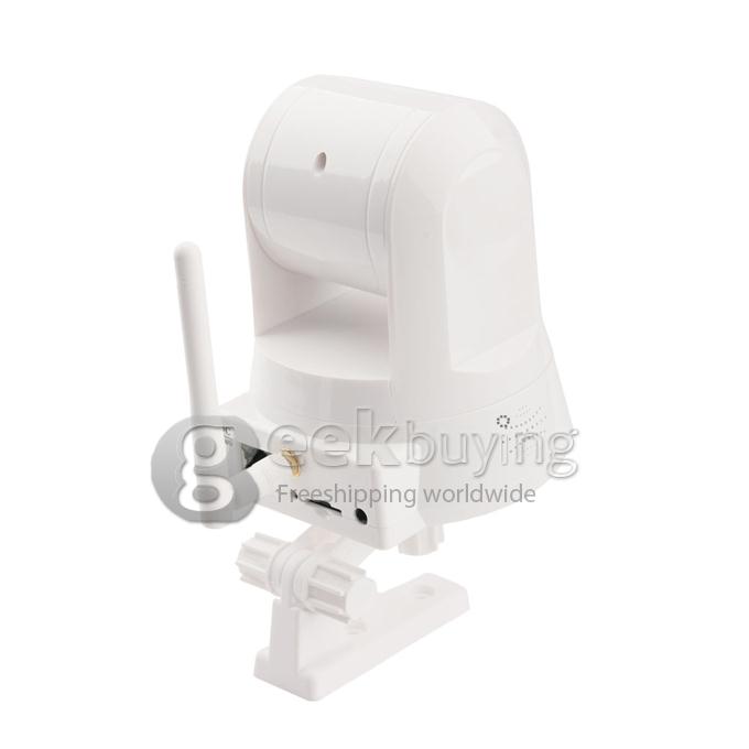 Tenvis IP ROBOT3 Wireless WIFI IP Camera (1.0MP CMOS, H.264,IR-CUT, Night Vision, 5X Digital Zoom Two-Way Audio) - White