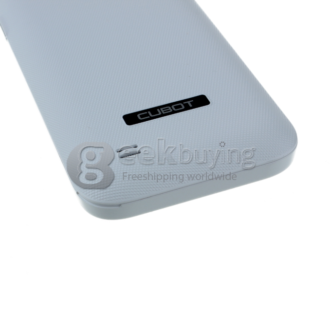 3.5 inch Smartphone Cubot C7 MTK6515 1GHz CPU Dual SIM Android 2.3 Quad Band Dual Camera 2.0MP white with 2pcs Free Case