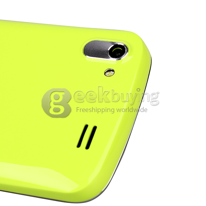 Doogee DG100 4.0inch WVGA Capacitive Screen MTK6572W Dual Core Smartphone 4GB ROM 5.0MP Camera Android 4.2 OS 3G/GPS-Green