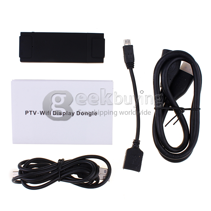 [US Stock] Full HD 1080P WiFi Display Dongle HDMI Wireless PTV Support DLNA / Miracast