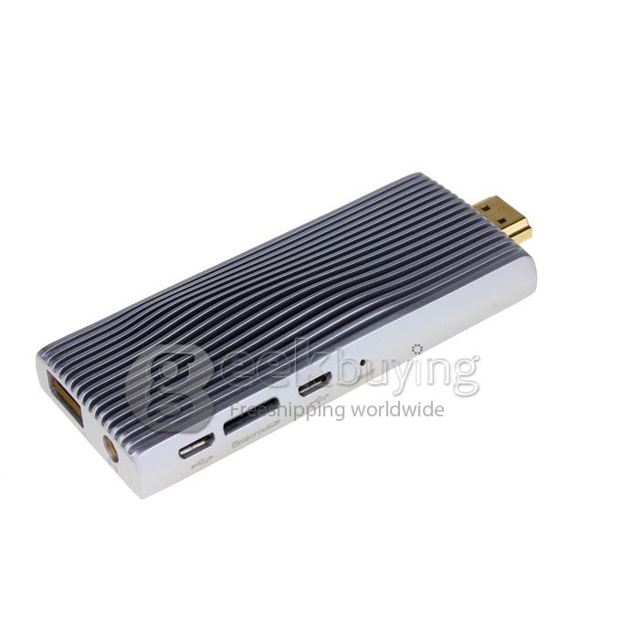 IMITO QX2 RK3188T Quad Core Google Android 4.2.2 OS Cortex-A9 1.4GHz Mini PC TV Box 2G/8G Bluetooth WIFI-Silvery