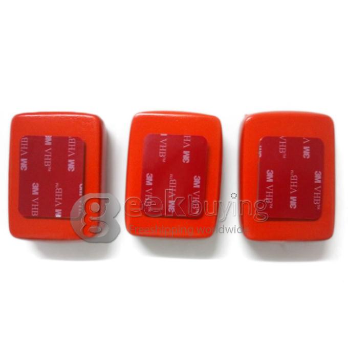 Floaty Float Box With 3M Adhesive Anti Sink for GoPro HD Hero Hero2 Hero3 AS-15 AEE Camera - Orange