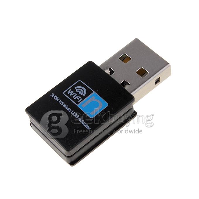 300Mbps USB Wireless Adapter WiFi Network Lan Card