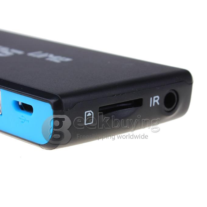 Ugoos UM2 RK3188T Quad Core ARM Cortex-A9 1.4GHz Google Android 4.2 Mini TV BOX PC Dongle 2G/8G Bluetooth IR Remote - Black + Blue