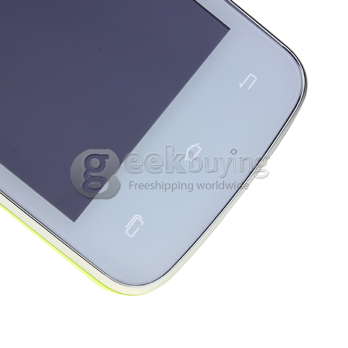 Doogee DG100 4.0inch WVGA Capacitive Screen MTK6572W Dual Core Smartphone 4GB ROM 5.0MP Camera Android 4.2 OS 3G/GPS-Green