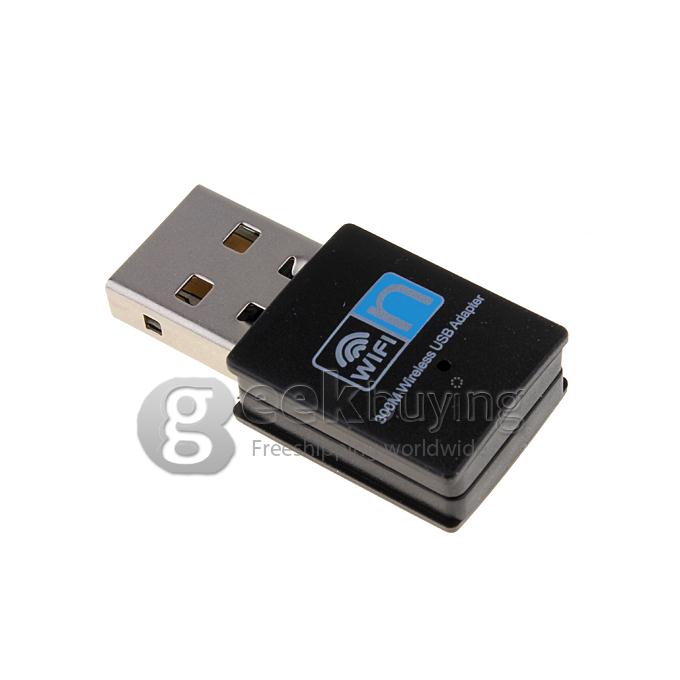 300Mbps USB Wireless Adapter WiFi Network Lan Card