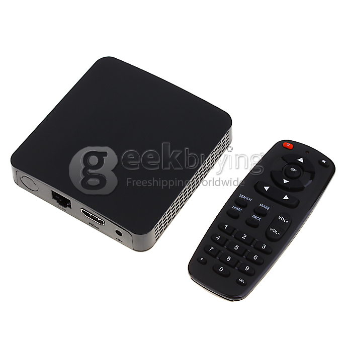 Measy B4K Quad Core Android 4.2 OS All winner A31 Cortex-A7 1.0GHz Mini TV BOX 2G/8G Bluetooth/2.0MP Camera/MIC-Black