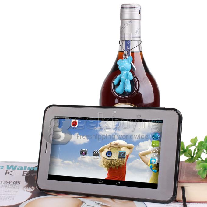 GB97 MTK8377 1.2GHz 7 inch Tablet PC Android 4.1 Dual Core Capacitive Touch Screen 1024*600 1G/8G - Red