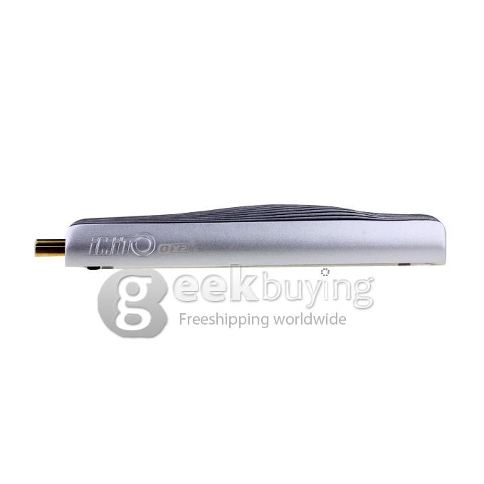 IMITO QX2 RK3188T Quad Core Google Android 4.2.2 OS Cortex-A9 1.4GHz Mini PC TV Box 2G/8G Bluetooth WIFI-Silvery