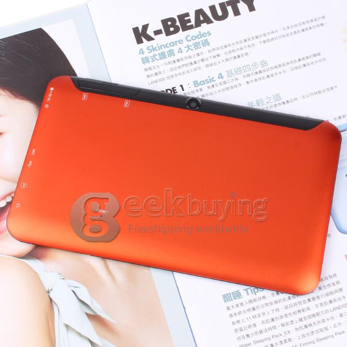 GB97 MTK8377 1.2GHz 7 inch Tablet PC Android 4.1 Dual Core Capacitive Touch Screen 1024*600 1G/8G - Orange