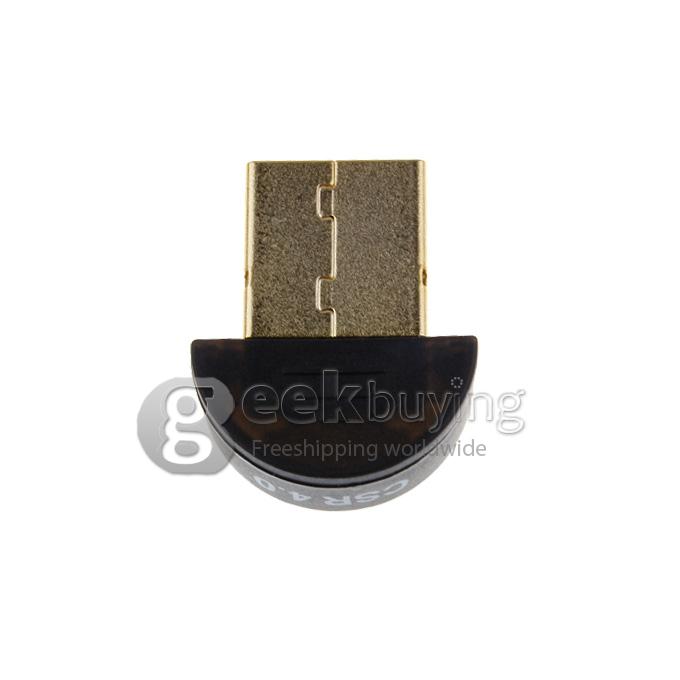 USB 2.0 Bluetooth CSR 4.0 Dongle Plug & Play - circular