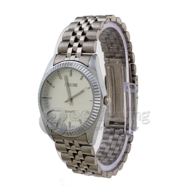 SINOBI 3501 Orologio casual da uomo in acciaio inossidabile